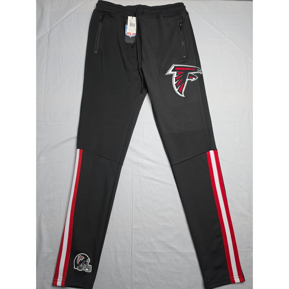Pro Standard Atlanta Falcons Football Pants Men's Large Black High-Rise Athletic